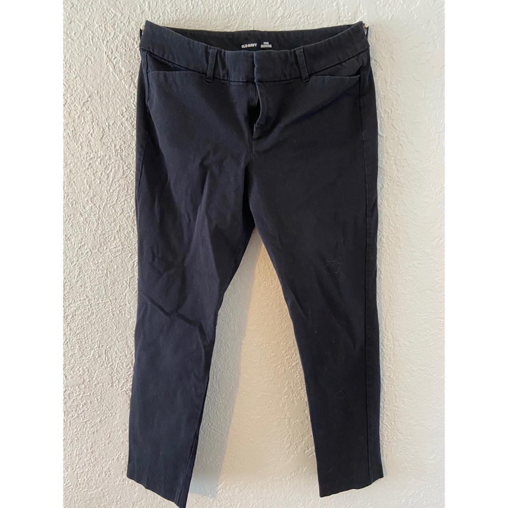 Black Ankle Crop Formal Pant